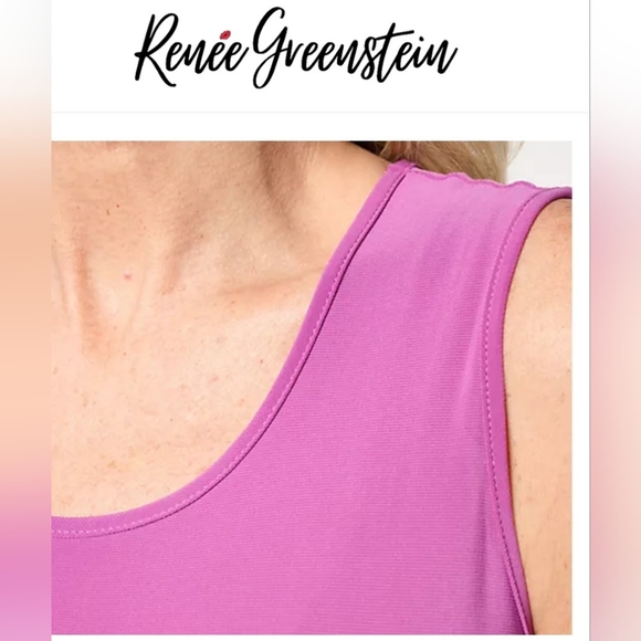 Attitudes By Renee Abstract Tropical Print Maxi Jersey Dress Size Lp - Picture 6 of 14